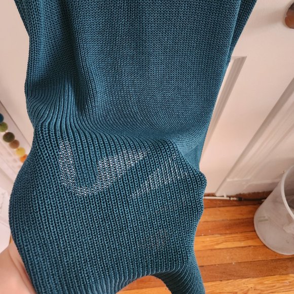 Wilfred Knitted Turquoise Dress - Picture 3 of 5